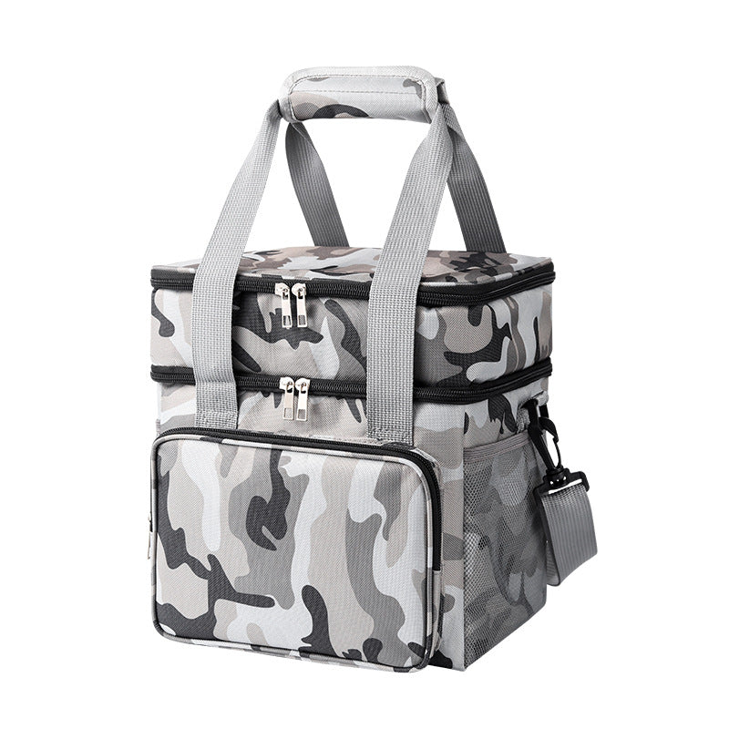 Insulated Multi-Compartment Cooler Bag
