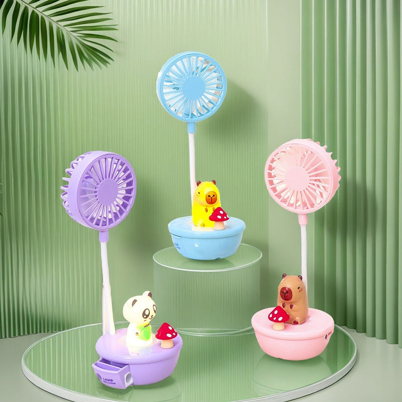 Women's USB Table Fan with LED Design Bowlift