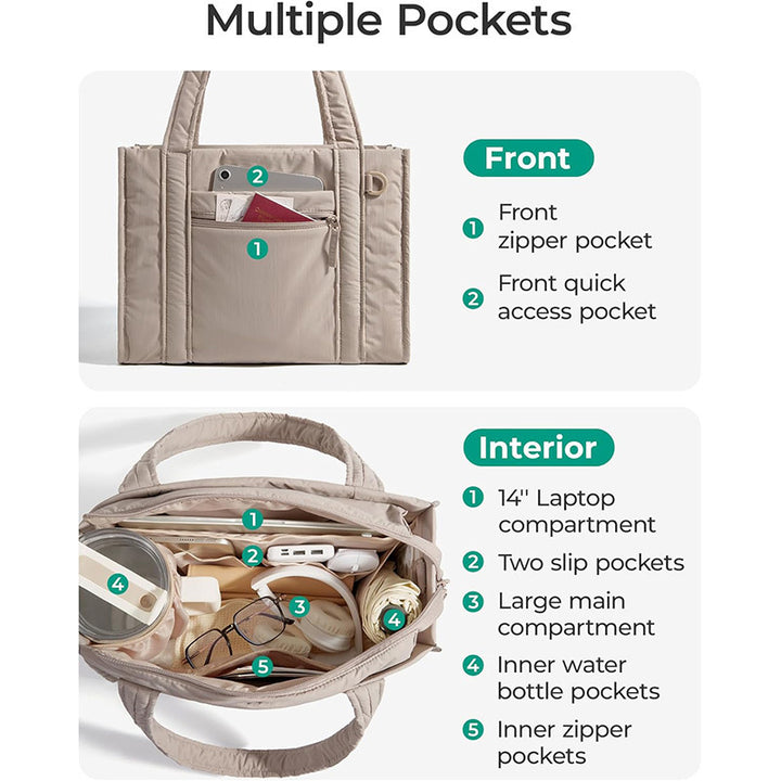 Practical everyday tote bag Bowlift