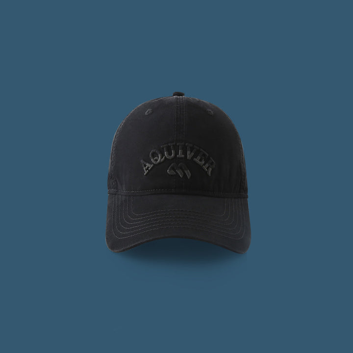 Embroidered Cotton Sun Protection Cap