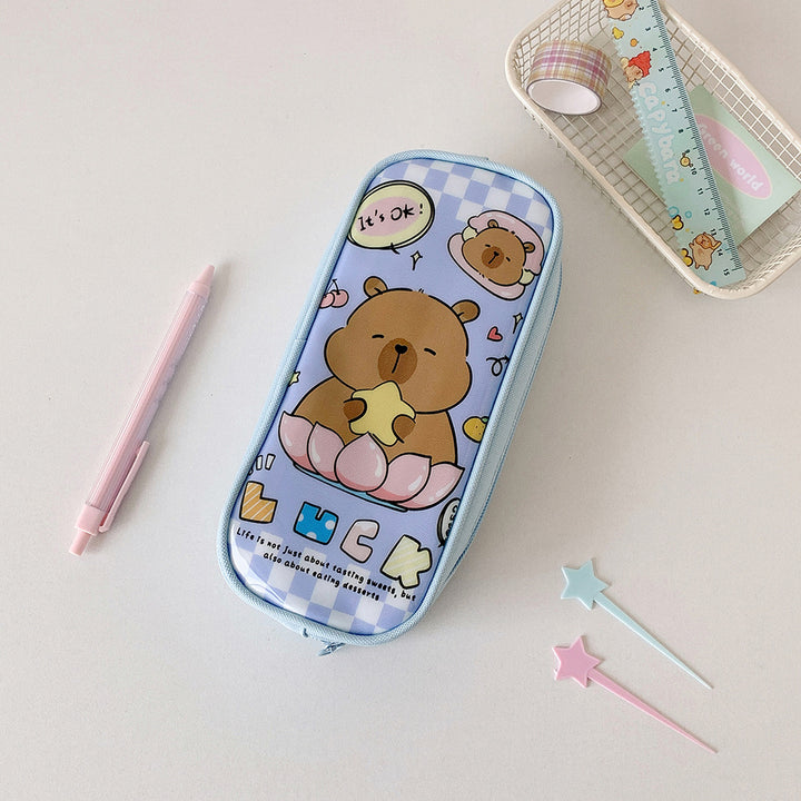 Cute Bear-Themed Pencil Case Bowlift
