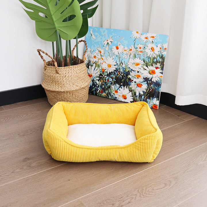 Corded Soft dog bed