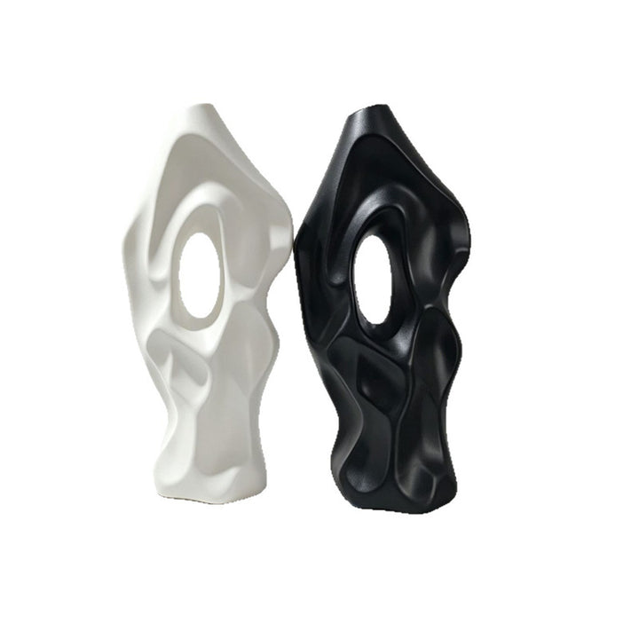 Sculptural Abstract Decorative Vase Bowlift