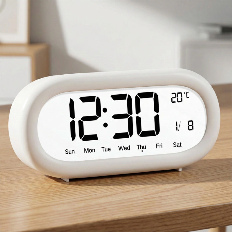 Digital alarm clock with temperature display Bowlift