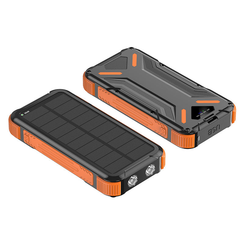 Solar Powerbank with LED Light Bowlift