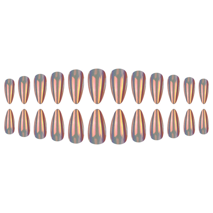 Elegant Long Stiletto Press-On Nails Bowlift