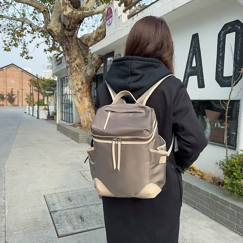 Multifunctional Backpack With Spacious Main Compartment And Side Mesh Pockets Bowlift