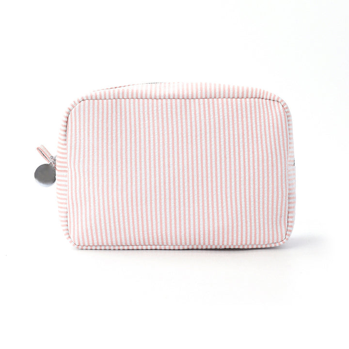 Cosmetic Organizer Bag Made of Textured Material Bowlift