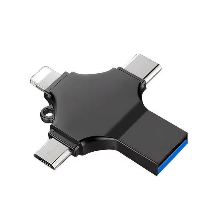 Versatile Dual-Connector USB Flash Drive Bowlift