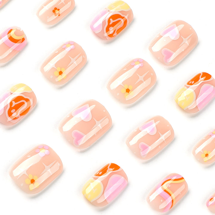 Creative nail designs with colorful patterns Bowlift