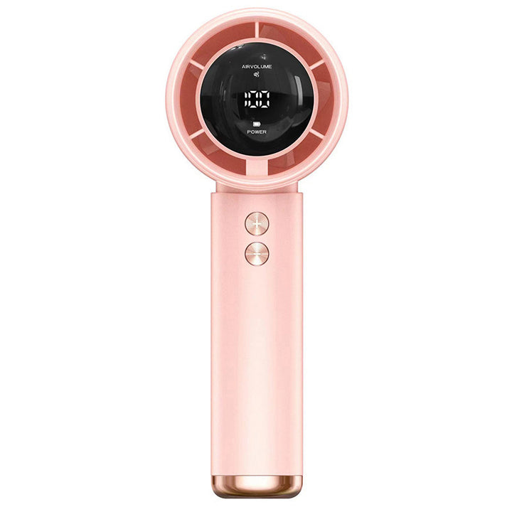 Women's portable multifunctional fan with digital display Bowlift