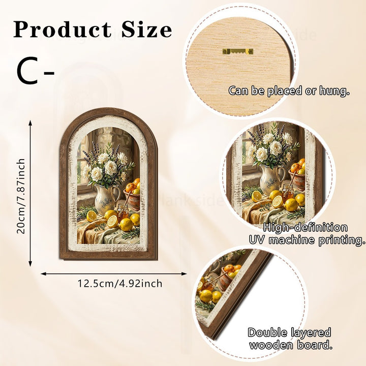 Wall decoration with lemon pattern Bowlift
