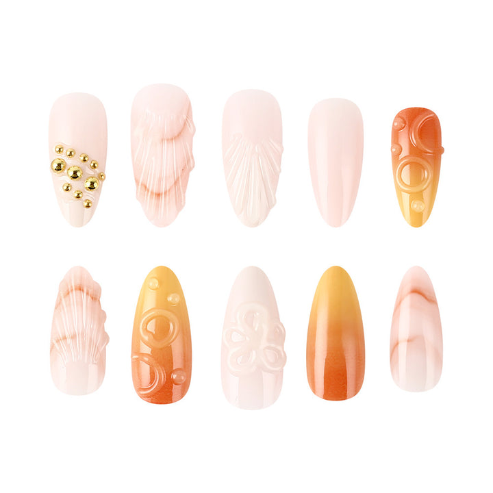 3D Textured Gel Nail Art Set Bowlift