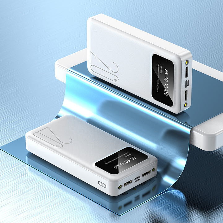 High-performance power bank with LCD display and multiple USB ports Bowlift