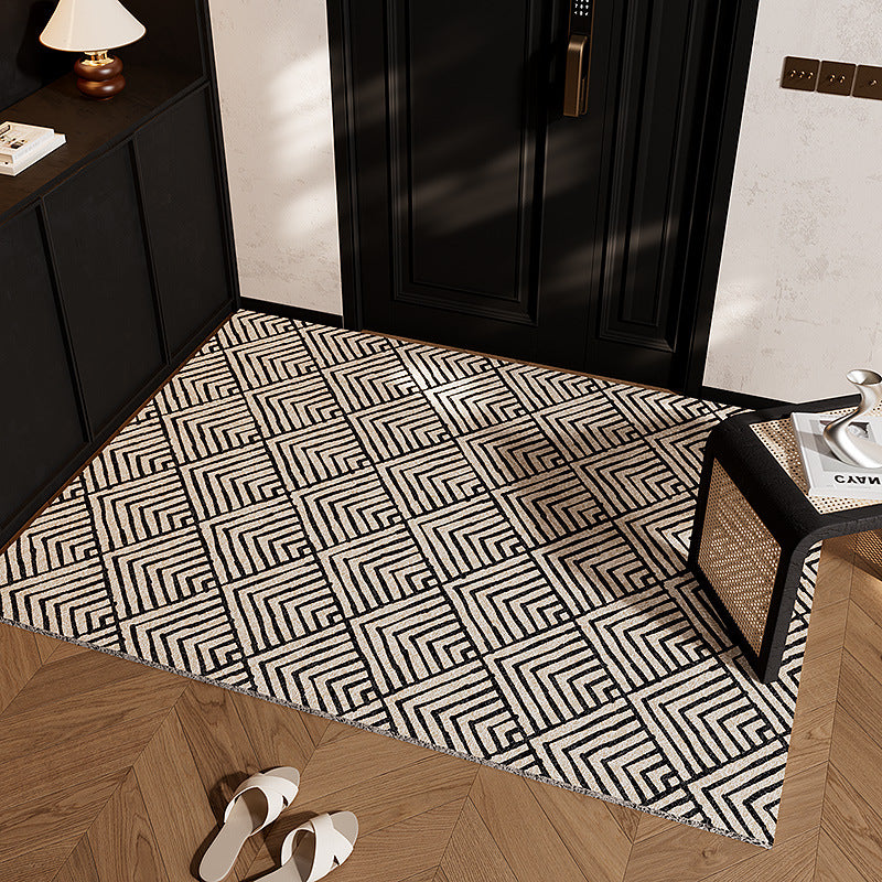 Geometric Patterned Indoor Entrance Mat