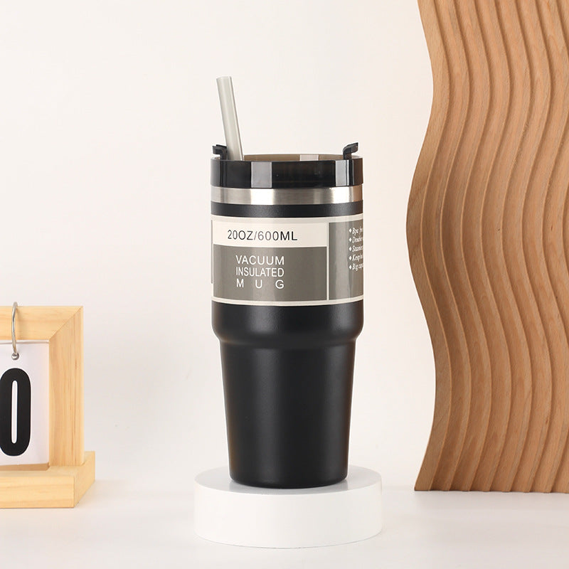 Women Insulated Drinking Cups with Reusable Straw Bowlift
