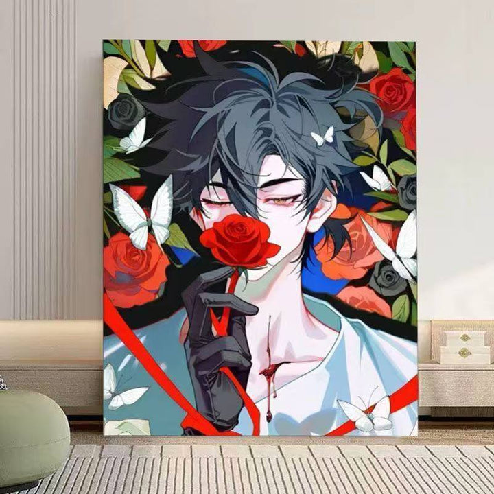 Artistic Anime-Inspired Wall Art Print Bowlift