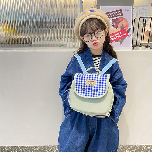 Cute Gingham Pattern Insulated Lunch Bag Bowlift