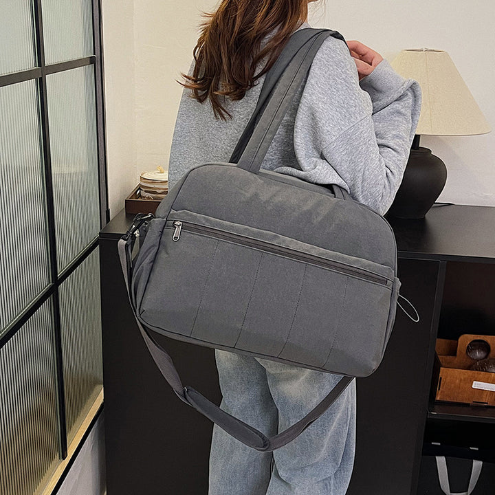 Fitness-Duffel-Bag with Spacious Inner Compartment and Intelligent Pocket Design Bowlift