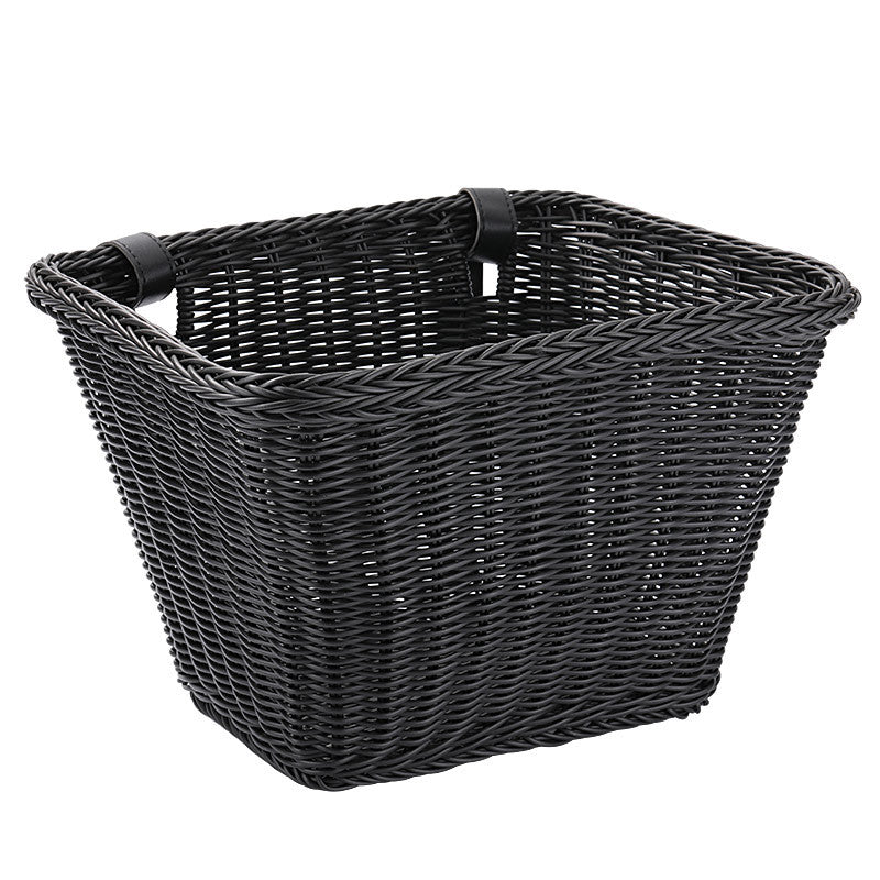 Ladies Versatile Storage Basket with Elegant Leather Handles Bowlift