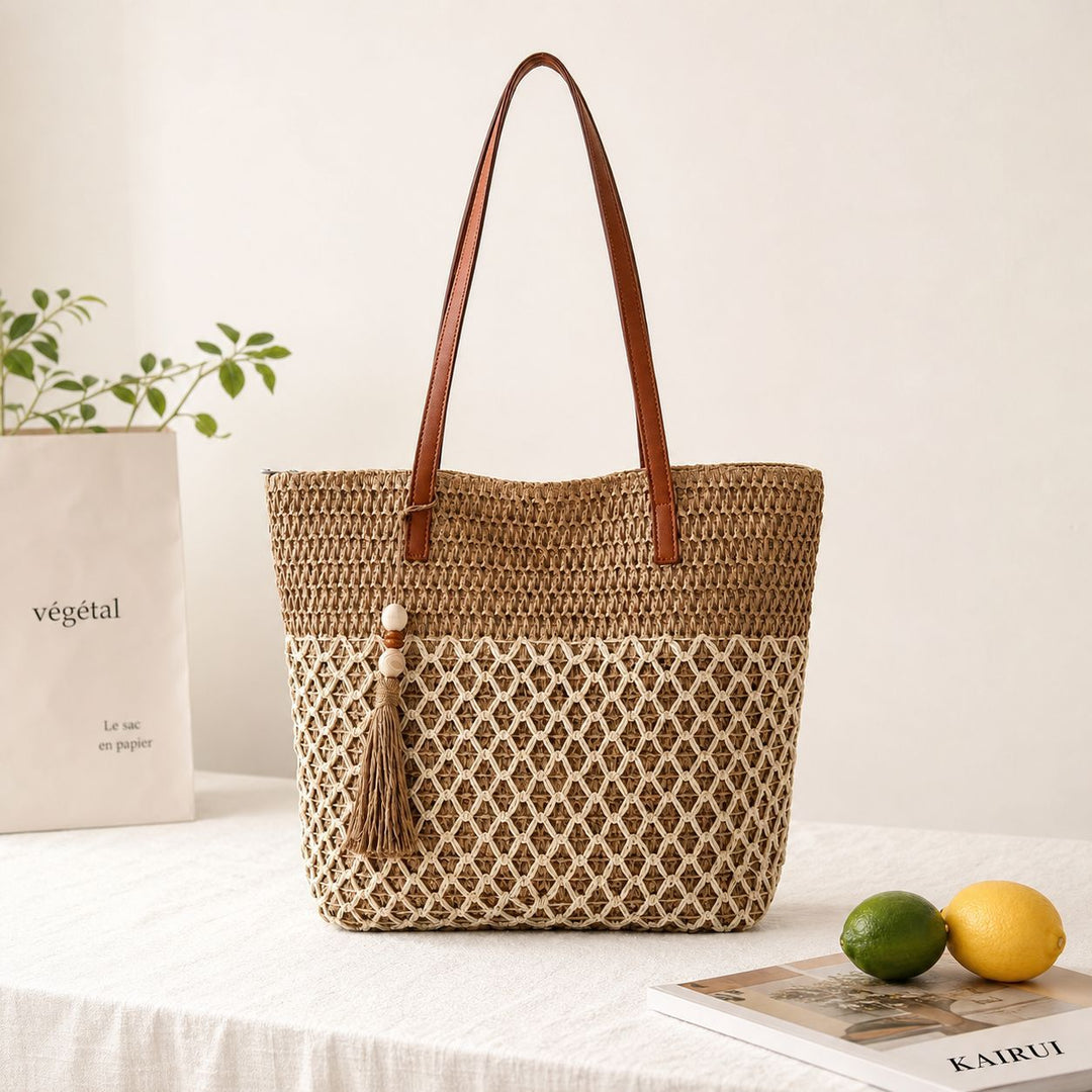 Elegant and Spacious Rattan Bag Bowlift