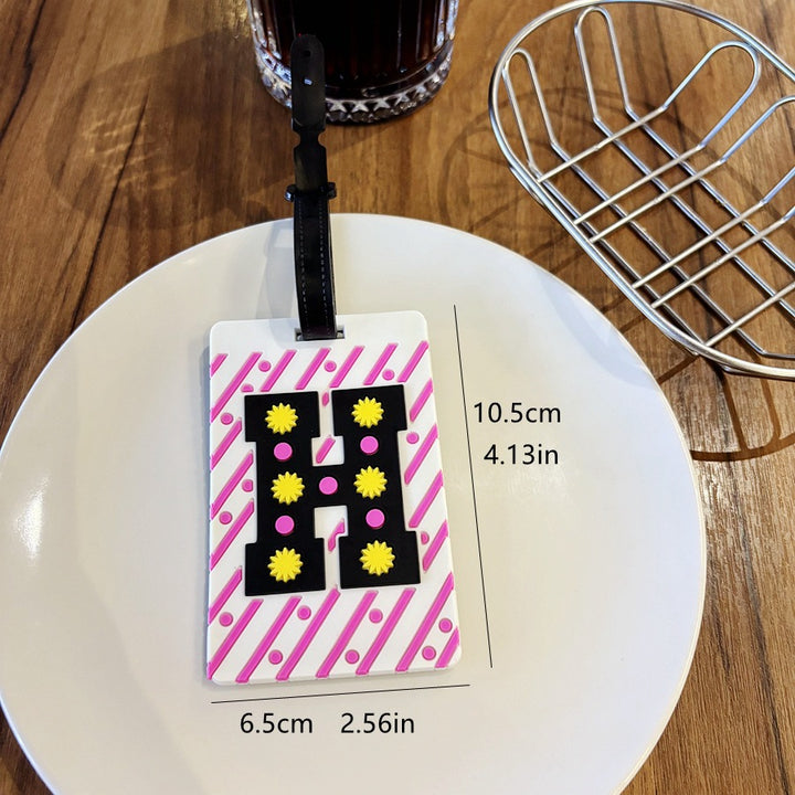 Customized Monogram Luggage Tag Bowlift