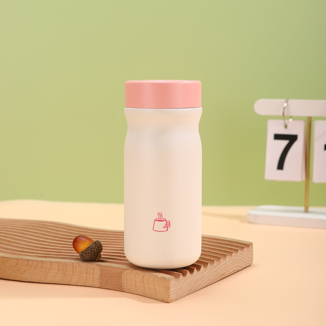 Women Insulated Coffee Mug with Practical Drip Stop Bowlift
