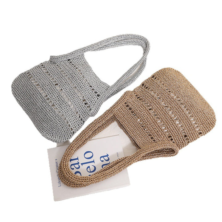 Coarse crochet handbag Bowlift