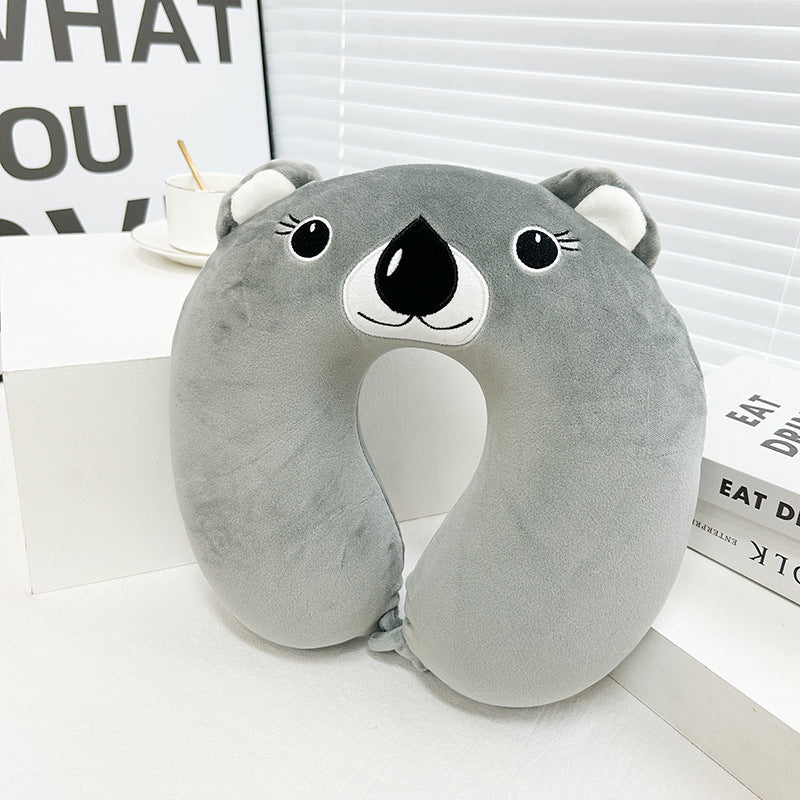 Women Kitten Neck Support Pillow Bowlift