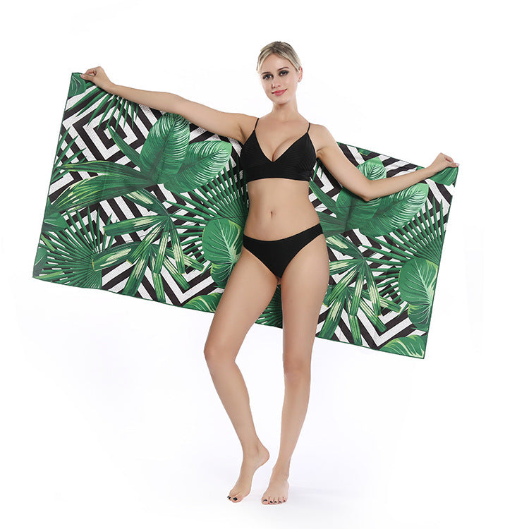 Beach towel with creative mandala design Bowlift