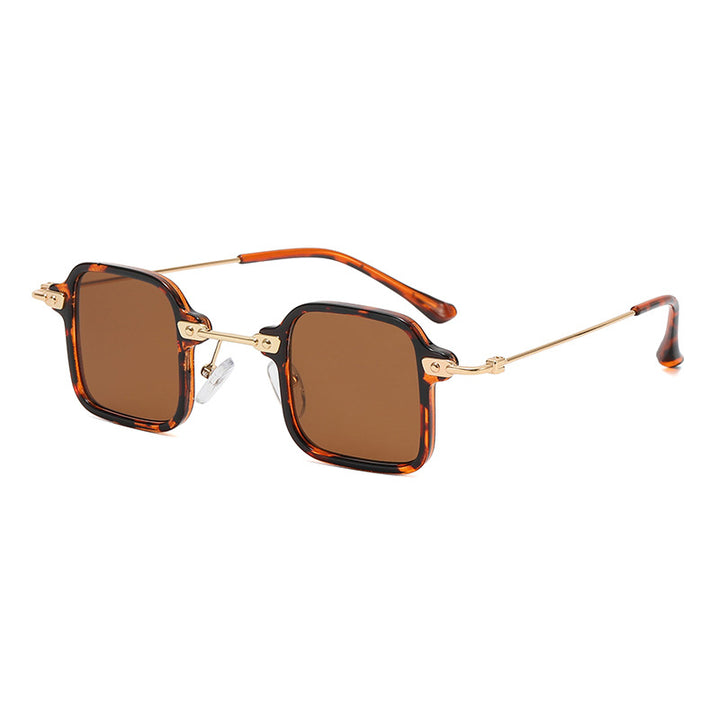 Women's geometric sunglasses with stylish metal frame Bowlift