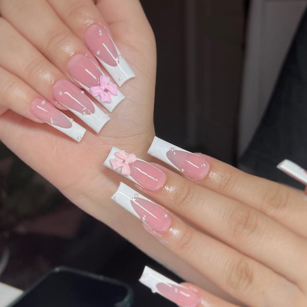 Decorative 3D Nail Art Design Bowlift