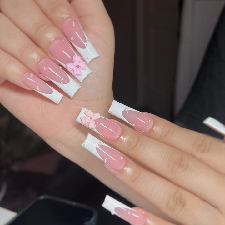 Decorative 3D Nail Art Design Bowlift