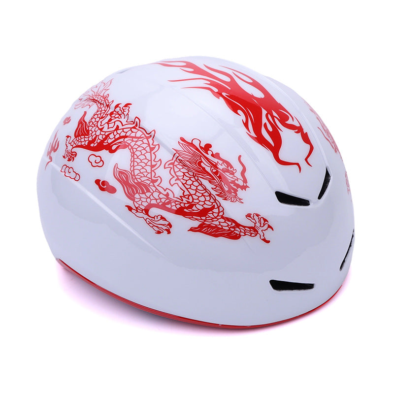 Dragon-Design Bicycle Helmet Bowlift