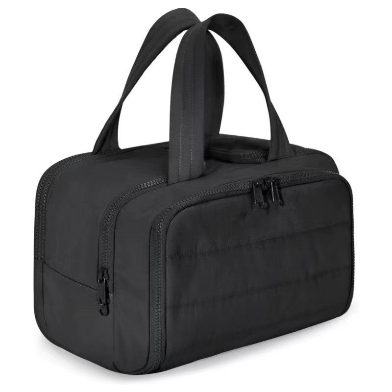 Cosmetic Organizer Bag with Multifunctional Compartment System Bowlift