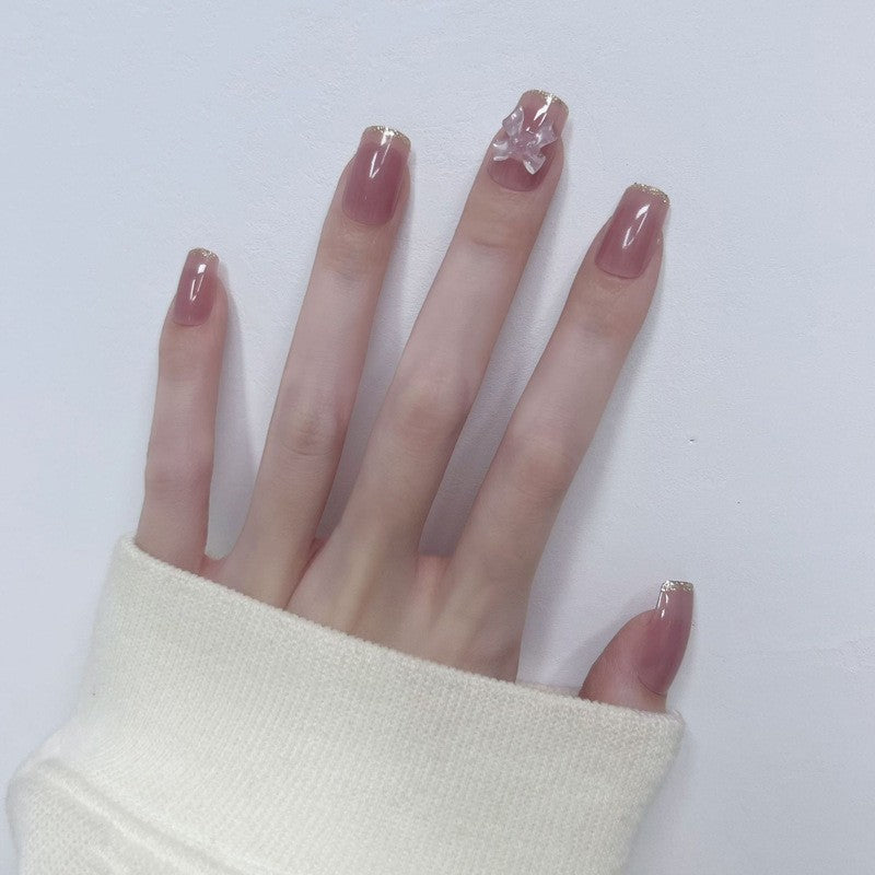 Elegant Ombre Nail Tips Bowlift