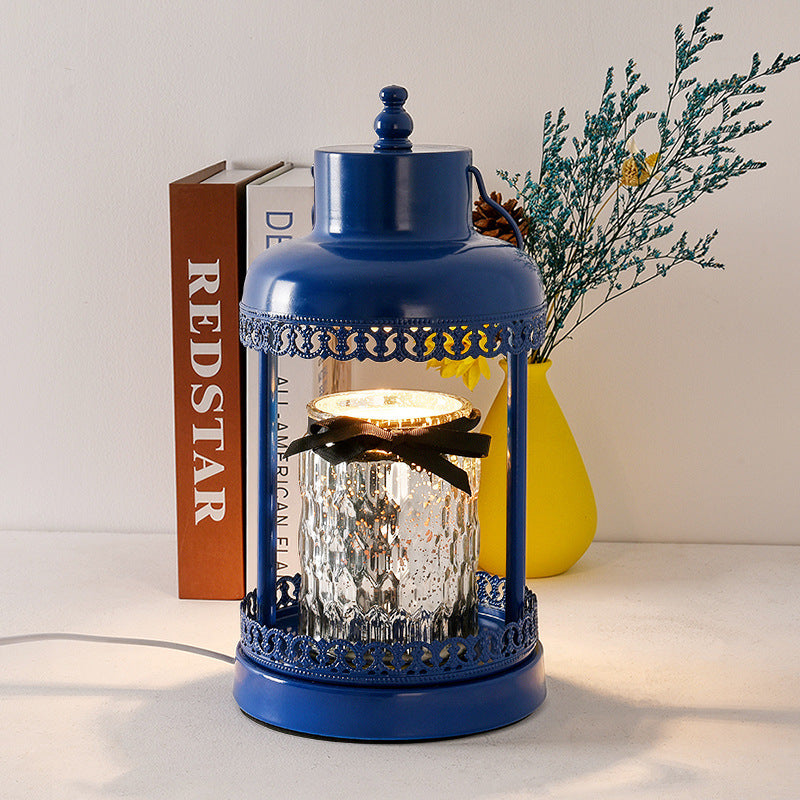Vintage Glass Lantern