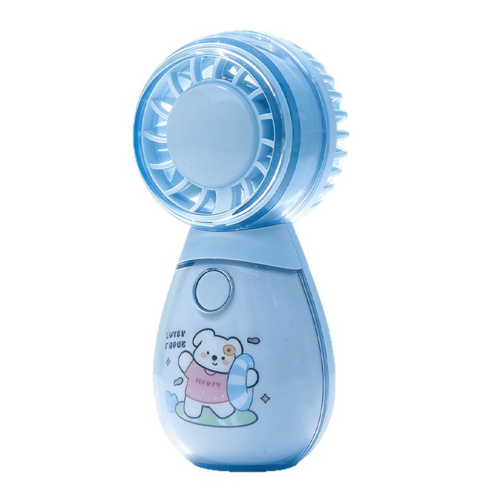 Ladies Portable Hand Fan in Cute Cat Design Bowlift