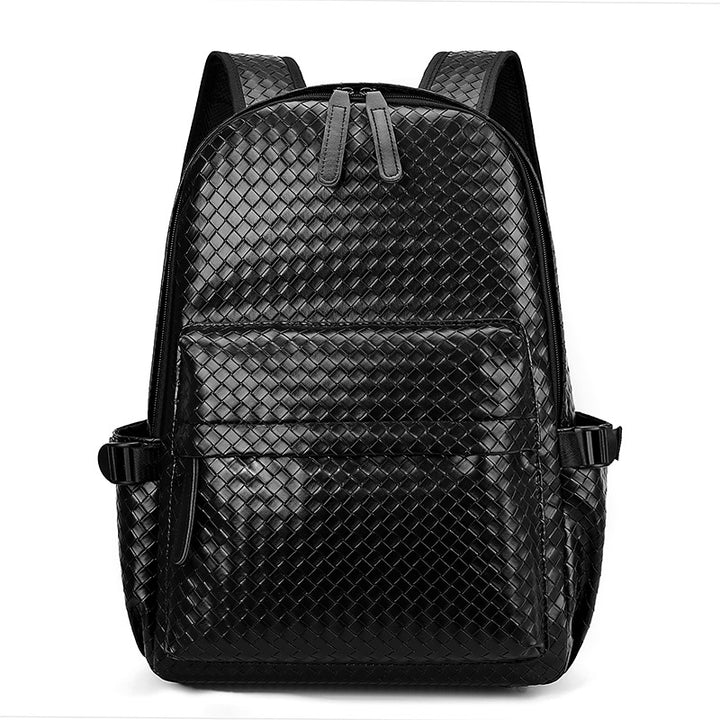 Woven Textured Backpack