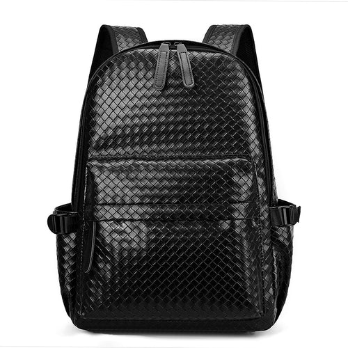 Woven Textured Backpack
