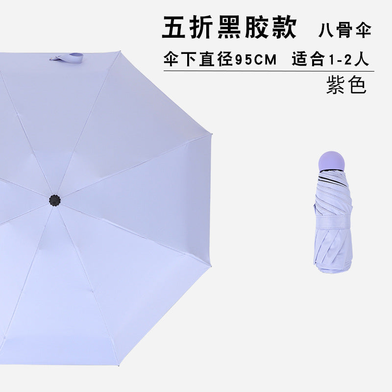 Women's Folding Umbrella Bowlift