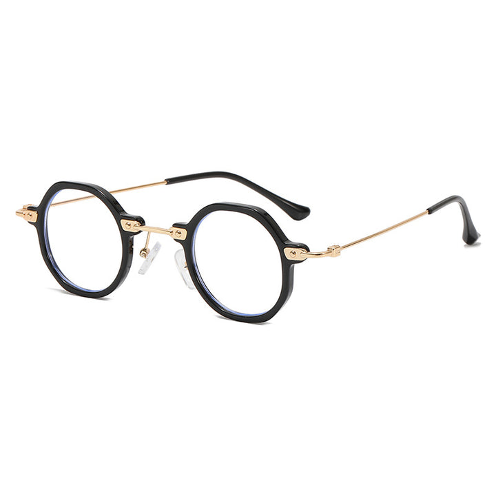 Women's designer sunglasses with hexagonal frame and luxurious metal accents Bowlift