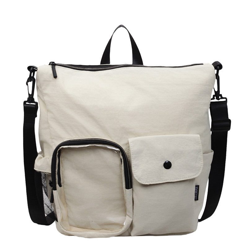 Multi-Pocket Utility Shoulder Bag Bowlift