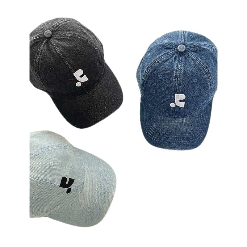 Men's Denim Adjustable Cap Bowlift