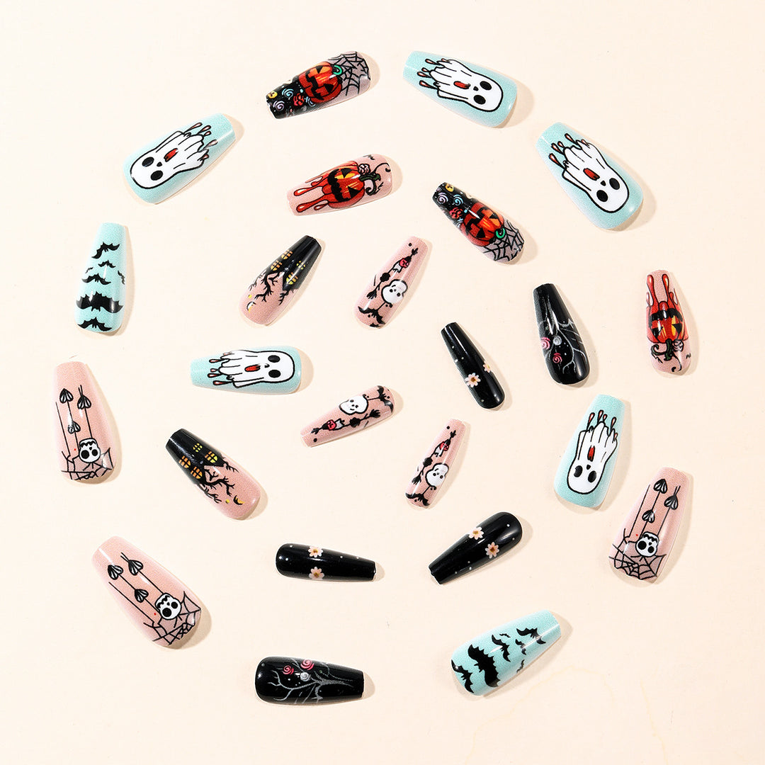 Halloween-Themed 3D Nail Art Extensions Bowlift 1789713260