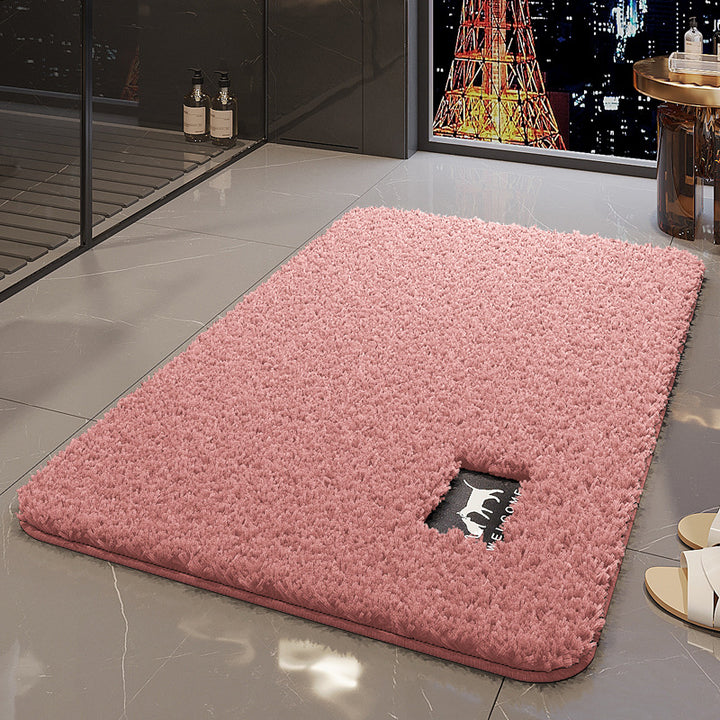 Plush Soft Welcome Mat Bowlift