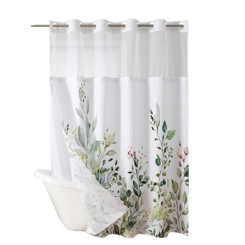 Botanical Floral Shower Curtain Bowlift