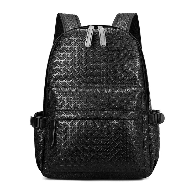 Woven Textured Backpack