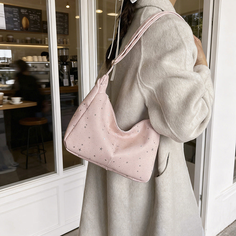 WoTrendy Celestial Print Shoulder Bag Bowlift