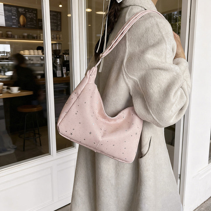 WoTrendy Celestial Print Shoulder Bag Bowlift